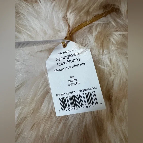 Jellycat Springlowe Luxe Bunny Rabbit large - Picture 6 of 12